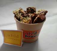 Brownies Bites Keju Isi 12 Pcs